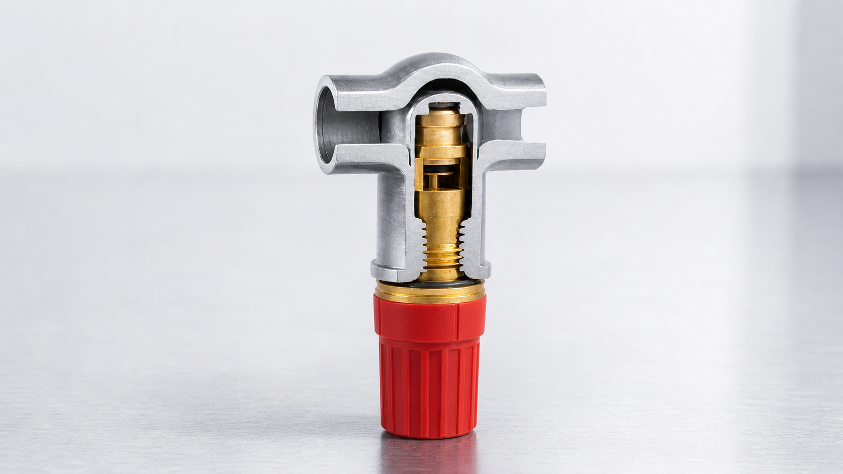 valve component detail for anschlusstechnik