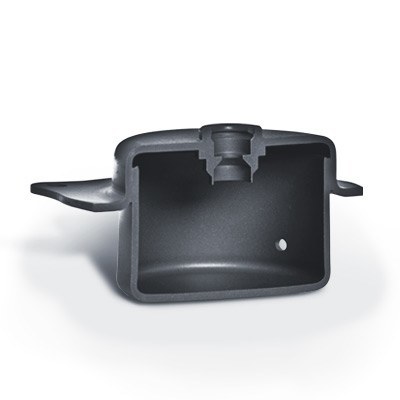 Airbag-Druckgehaeuse als Bauteilbeispiel