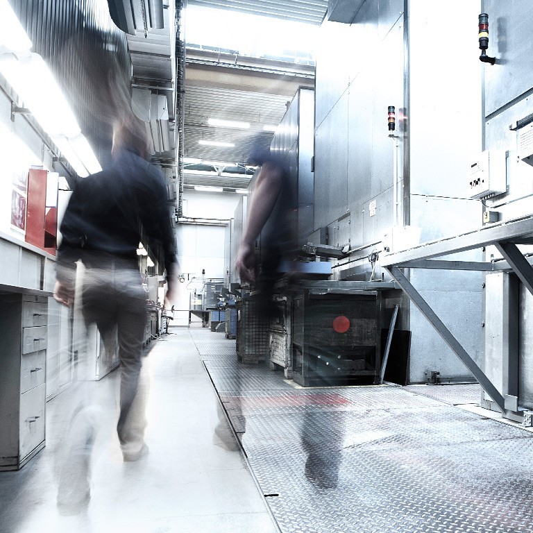 Bewegung in der Fertigung